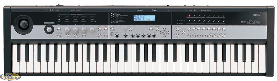 Photo : KORG        MICROSTATION workstation