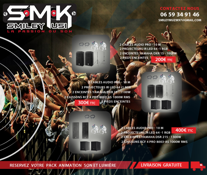 Photo : PACK SON & LUMIERE LOCATION LIVRAISON INSTALLATION