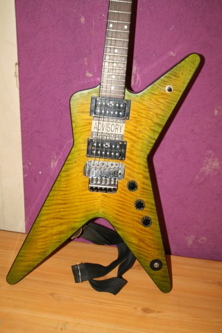 Photo : Washburn        333 Dime signature