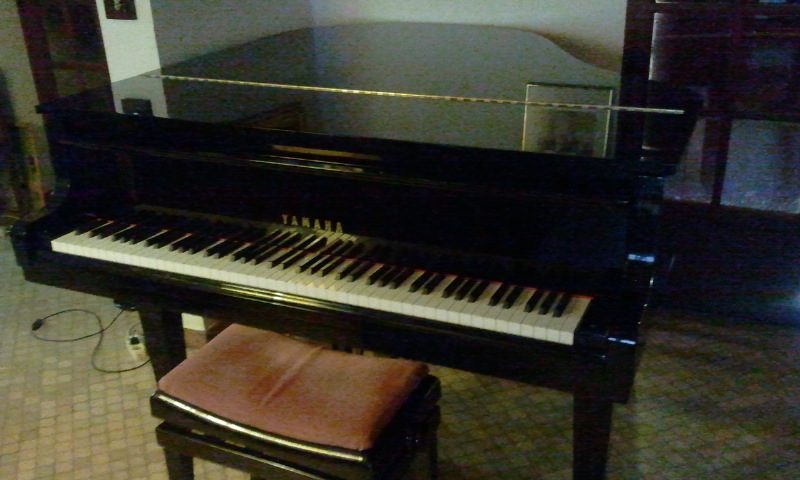 Photo : PIANO  YAMAHA   GH1 Quart de QUEUE