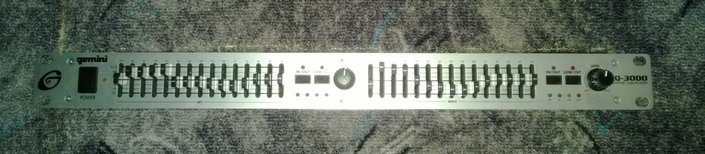 Photo : Equalizer        Gemini EQ 3000