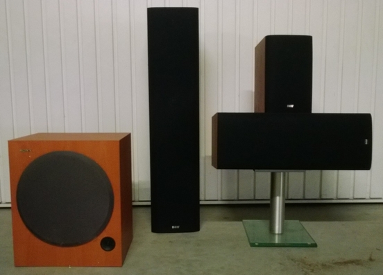 Photo : Bowers & Wilkins Enceintes Home cinema + Sub Sony