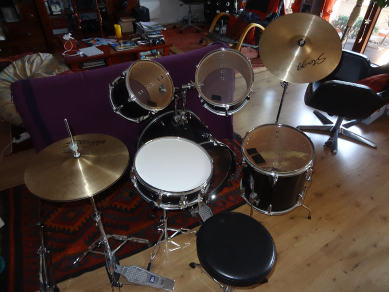 Photo : Batterie acoustique PULSE 20 avec siege