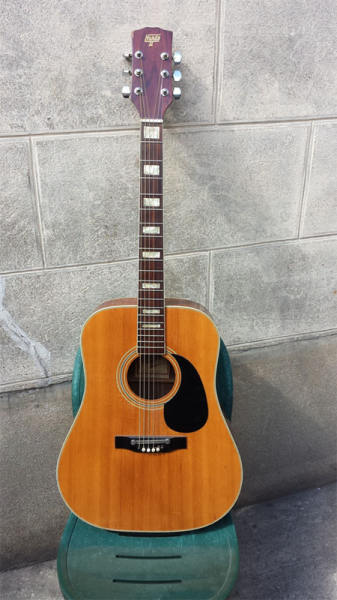 Photo : GUITARE   FOLK   HONDO 2 REF H 250 A