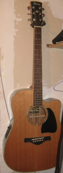 Photo : Ibanez         AW370ECE NT Folk Electro Acoustique