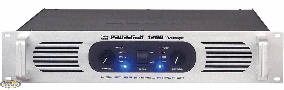 Photo : AMPLI  P  1200   PALLADIUM + ENCEINTES AUDIOPHONY
