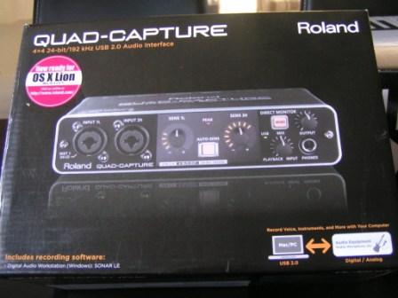 Photo : ROLAND QUAD CAPTURE UA 55