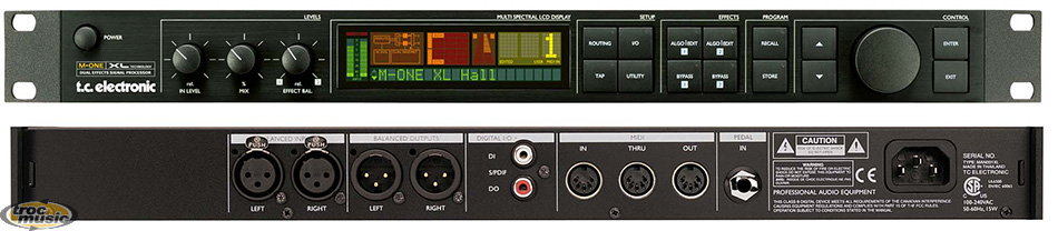 Photo : TC ELECTRONIC M ONE XL reverb