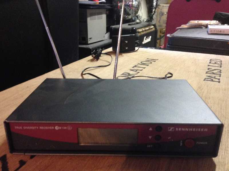 Photo : Sennheiser EW 100 G2 B Recepteur Hf