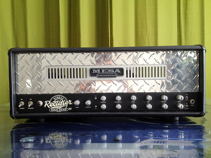 Photo : Mesa   Boogie   Single Rectifier solo head lampes