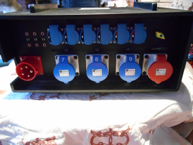 Photo : Distributeur     electrique tri 32 amperes