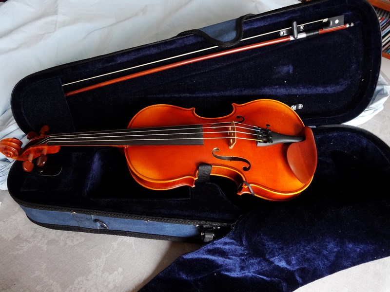 Photo : Violon           demi de 52 cm complet