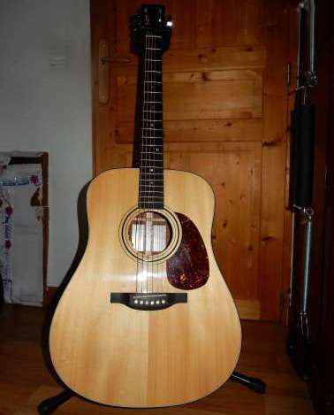 Photo : Guitare   Folk   Boucher native goose dreadnought