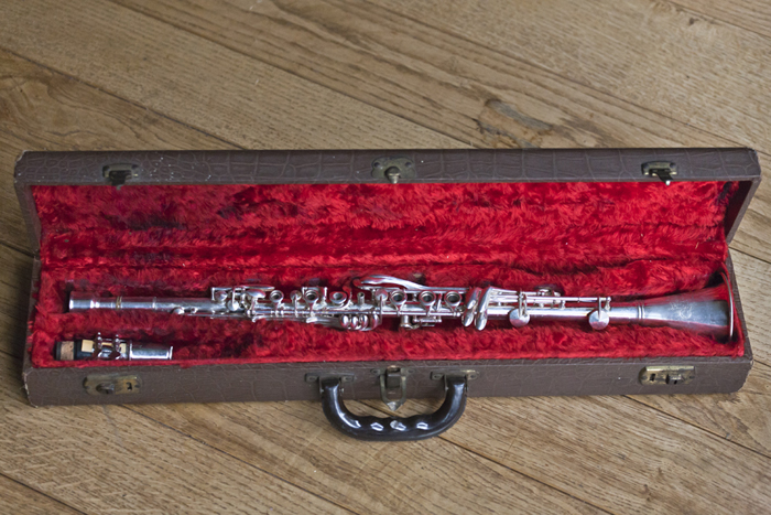 Photo : Clarinette metal American standard