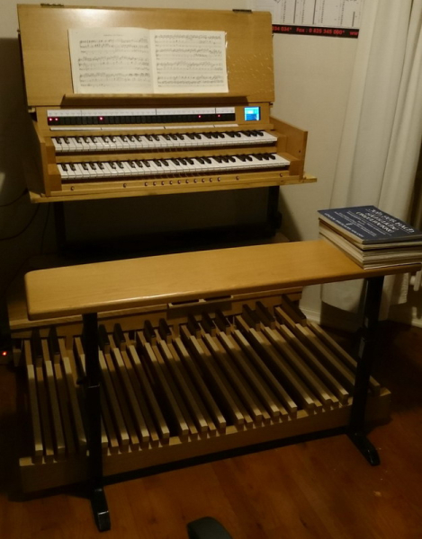 Photo annonce Orgue          virtuel 2 claviers