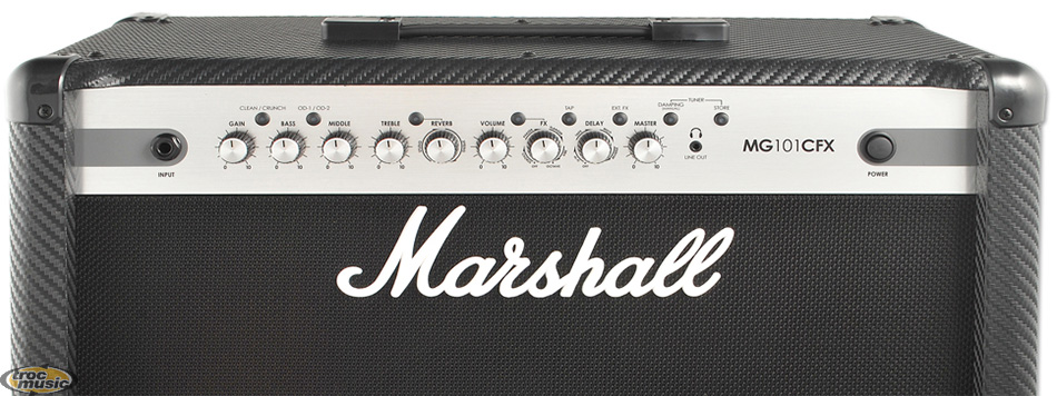 Photo : Marshall  MG101  CFX + Footswitch