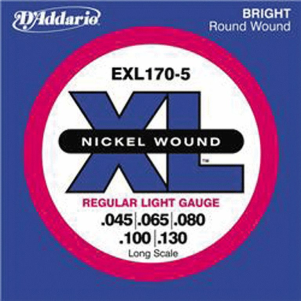 Photo : D Addario EXL170 Jeux de 5 Cordes Basse