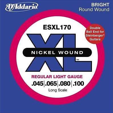Photo : D  Addario  ESXL170 Jeux de 4 Cordes Basse
