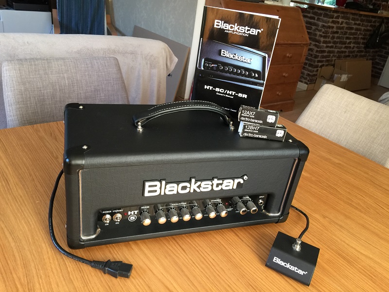 Photo : BLACKSTAR HT5 H  tete ampli a lampe