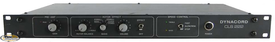 Photo : Leslie           Dynacord CLS 222