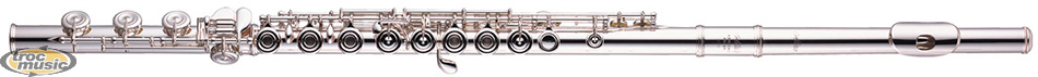 Photo : Flute    traversiere Altus tete argent semi pro