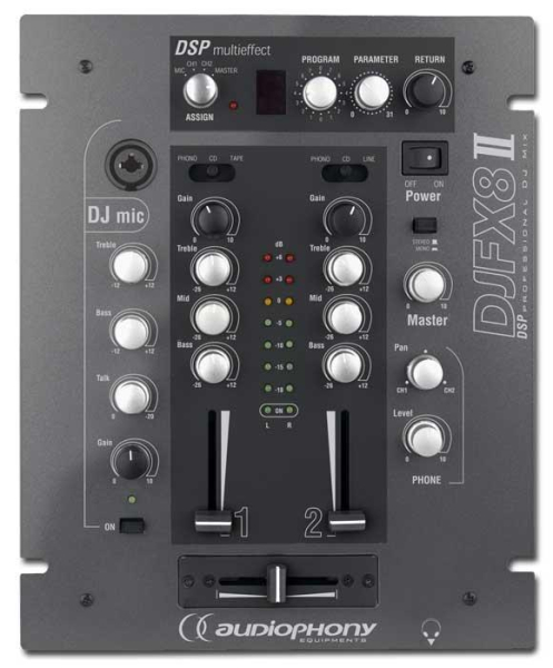 Photo : AUDIOPHONY     DJFX 8 II