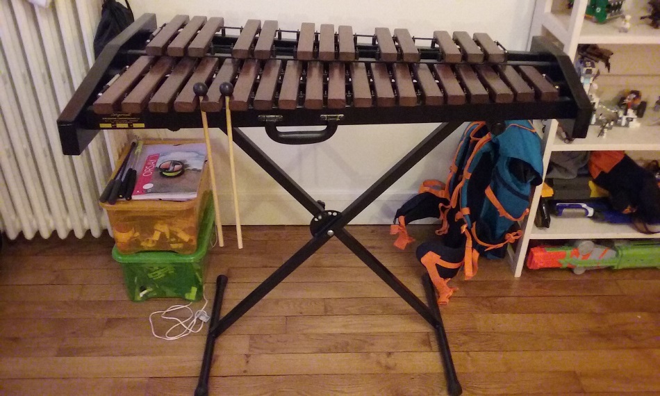 Photo : Xylophone        Bergerault 2 octaves et demi