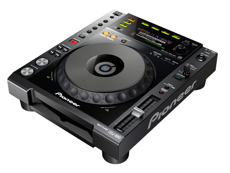 Photo : Pioneer   CDJ   850K les 2 avec les fly