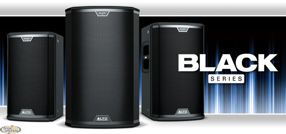 Photo : Enceinte   Alto  Black 12 la Paire amplifiee
