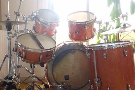 Photo : Gretsch Renown Maple Orange Sparkle