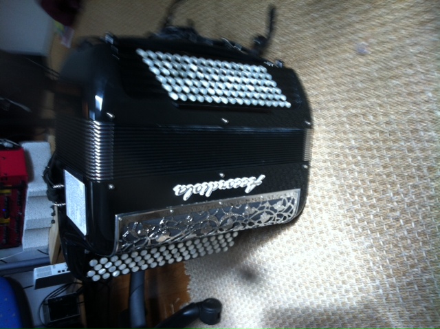 Photo : Accordeon       Accordiola 012 carbone + micros HF