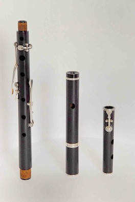 Photo : Flute Traversiere en ebene en Re Glen Le Bot