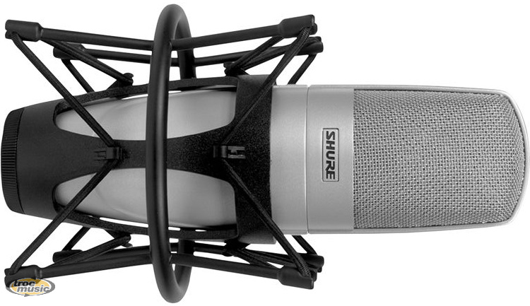 Photo : Shure    KSM32   SL avec suspension articulee