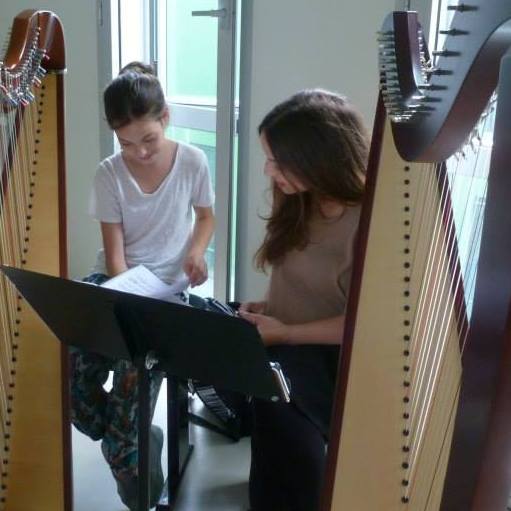 Photo : Harpe            Stage en region parisienne