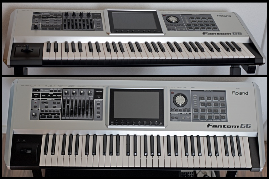 Photo : Roland        Fantom G6 Synthe Arrangeur