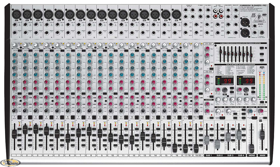 Photo : Console Behringer Eurodesk SL2442 FX PRO