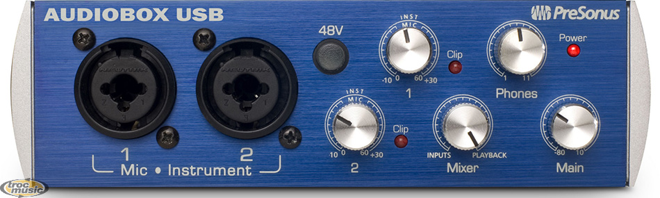 Photo : Presonus Audiobox USB + Micro M7 + Casque HD7