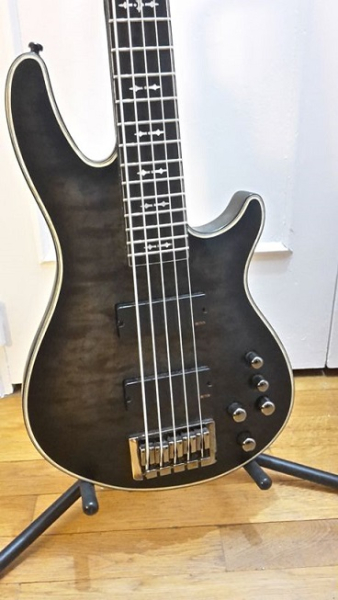 Photo : Schecter Hellraiser Extreme 5 cordes