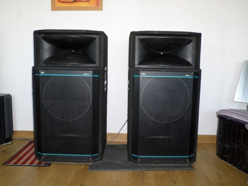 Photo : Bose            1802 + 2 Enceintes Peavey Hisys