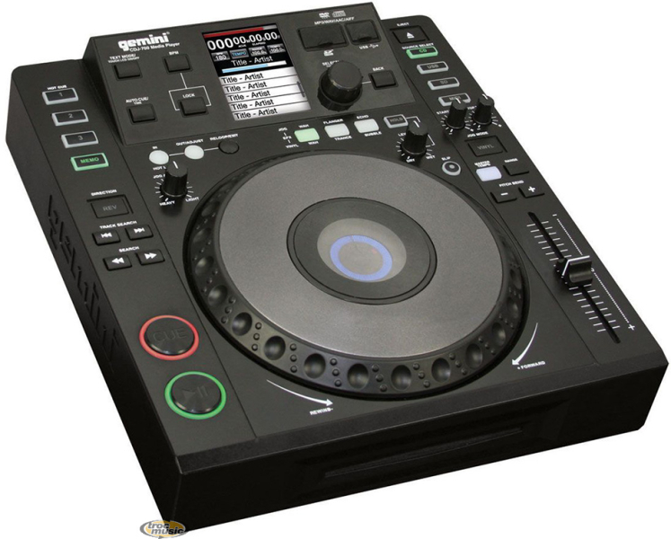 Photo : Gemini    CDJ    700 2 Platines multi media