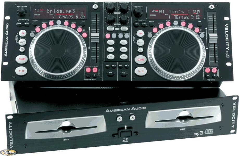 Photo : American  Audio  Velocity Mp3 double platines