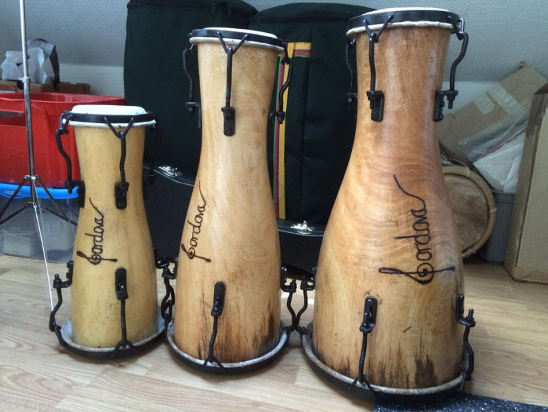 Photo annonce Tambour          bata cubains Set de 3 E Cordova