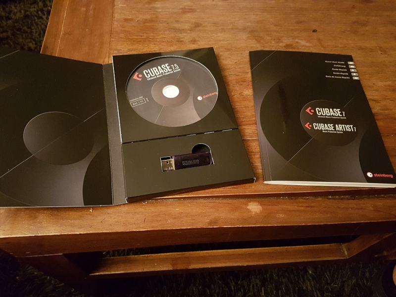 Photo : STEINBERG CUBASE 7 sous License