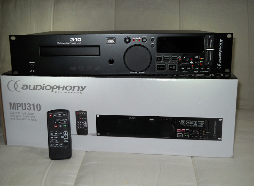 Photo : LECTEUR  CD  MP3 Audiophony MPU310