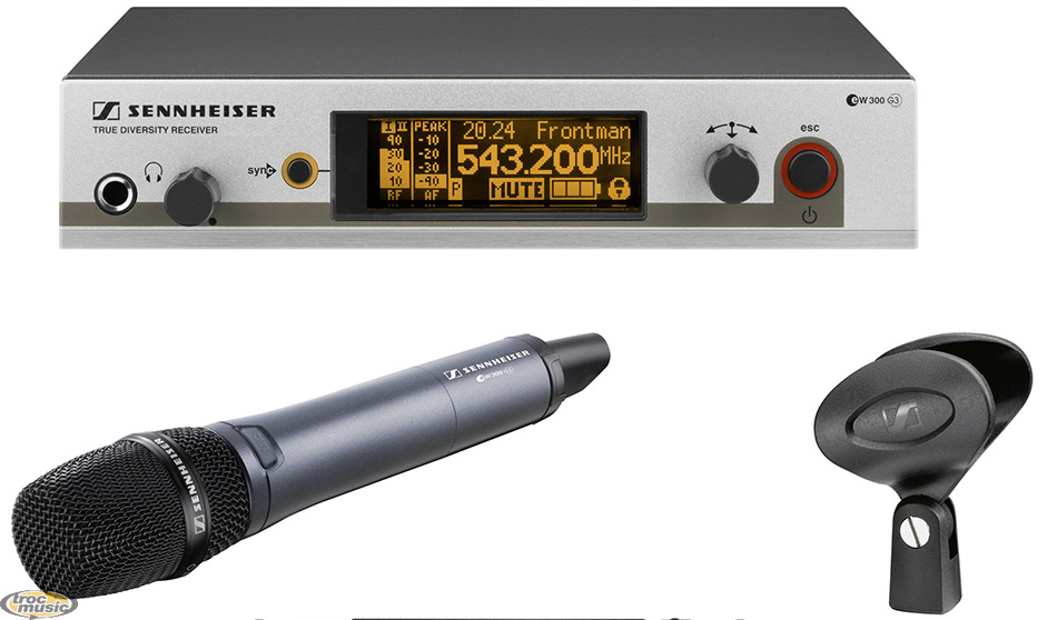 Photo : SENNHEISER   EW345 G3 VOCAL SET