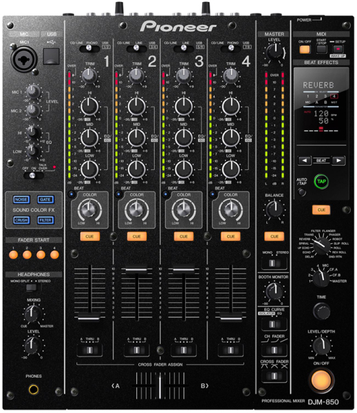 Photo annonce Pioneer    DJM   850 K Console DJ
