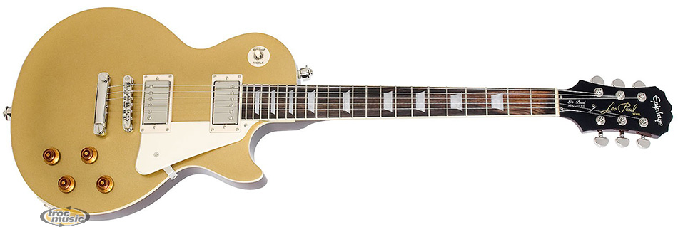 Photo : Epiphone Les Paul metal gold