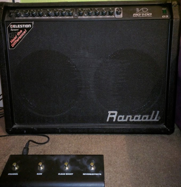 Photo : Ampli         Randall RG100 G3 Preampli a lampes