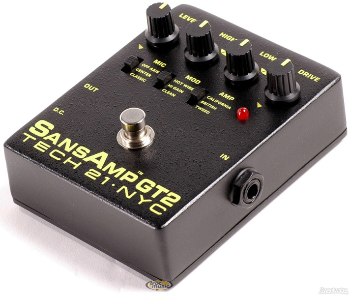 Photo : Tech 21 Sansamp  GT2 disto