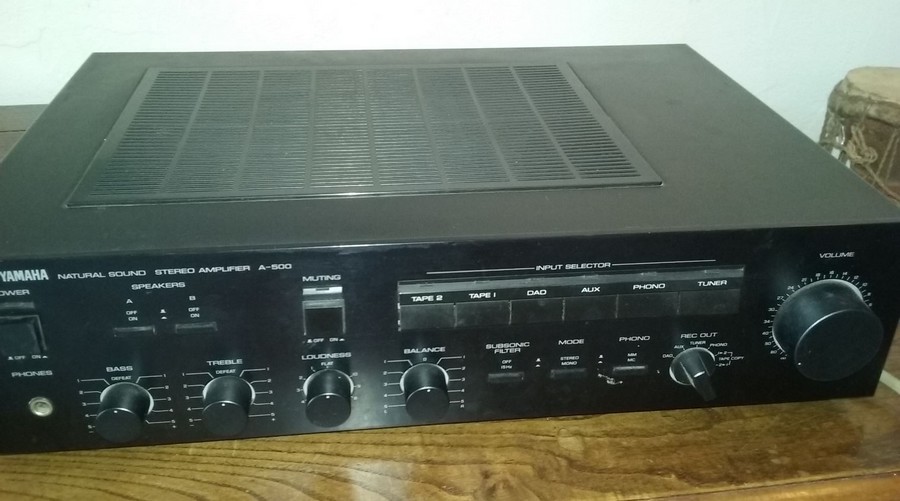 Photo : AMPLI    HIFI    Yamaha A 500 Modele Europeen